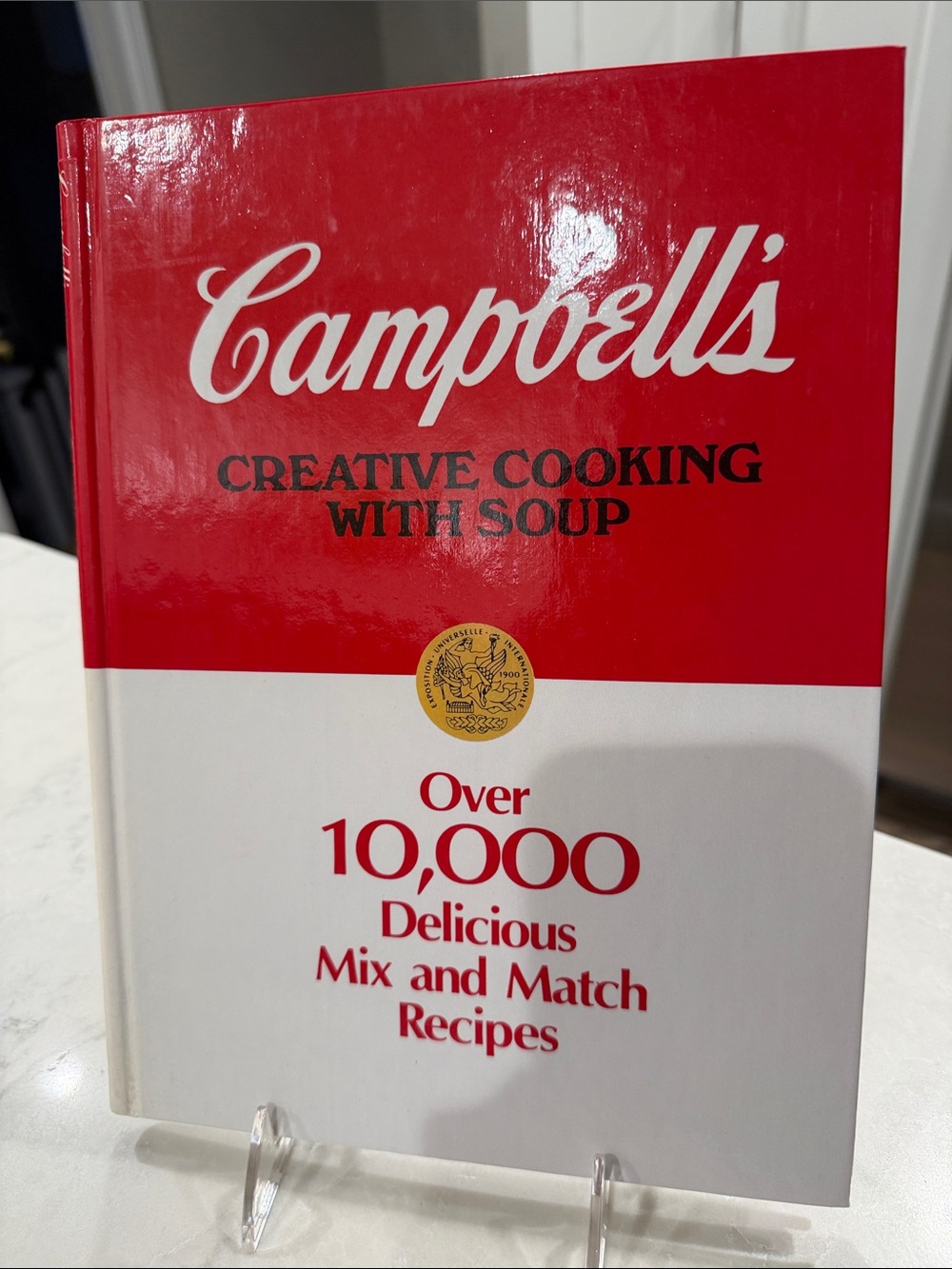 Campbell's Creative Cooking with Soup Cookbook — Red & White